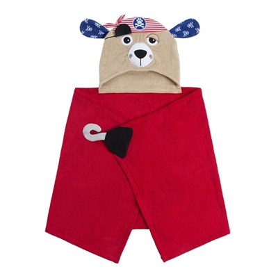 Zoocchini Pedro The Pirate Dog Детское полотенце с капюшоном