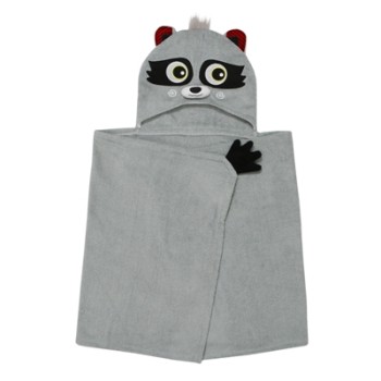 Zoocchini Rocco the raccoon Bērnu dvielis ar kapuci