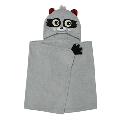 Zoocchini Rocco the raccoon Bērnu dvielis ar kapuci