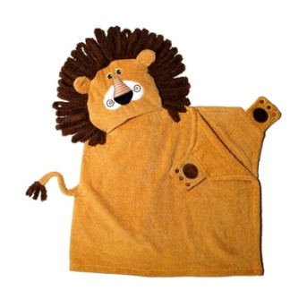 Zoocchini Leo the lion Детское полотенце с капюшоном