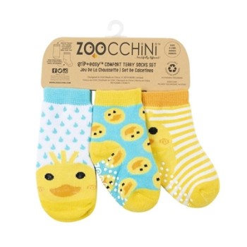 Zoocchini Puddles the duck Bērnu zeķes 0-24 m