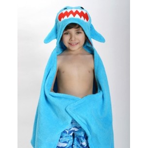 Zoocchini Sherman the shark Bērnu dvielis ar kapuci
