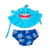Zoocchini Sherman the shark Bērnu komplekts peldēšanāi - peldbiksēs un panama 3-6 M