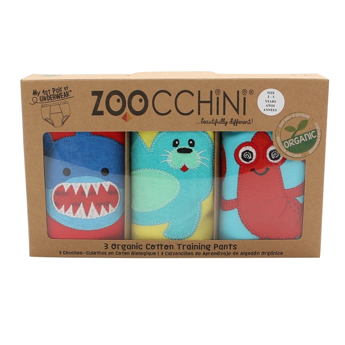 Zoocchini Ocean Pals pereinamojo laikotarpio kelnės 3-4