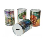 Lena Krājkastīte Dinozauri metāla 15x10 cm 610897