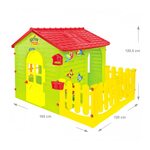 Mochtoys Bērnu dārza mājiņa 1,69x1,2x1,2 m 10839, Mochtoys