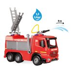 Lena Ugunsdzēsēju ma&scaron;īna liela ar pagarināmām kāpnēm un ūdens strūklu Fire Brigade Arocs kastē Lena Čehija 66 cm L02158