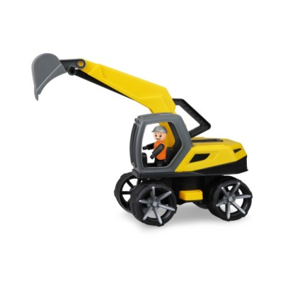 Lena Ekskavātors ar cilvēciņu Truxx2 27 cm (ar gum. riteņiem, kastē) L04511