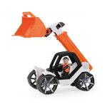 Lena Teleskopiskais iekrāvējs ar cilvēciņu Truxx2 27 cm (ar gum. riteņiem, kastē) L04518