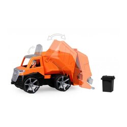 Lena Atkritumu ma&scaron;īna ar cilvēciņu Truxx2 33 cm (ar gum. riteņiem, kastē) L04534