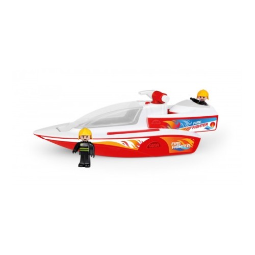 Lena Ugunsdzēsēju laiva ar sūkni + katamarāns (kastē) 40 cm L04721