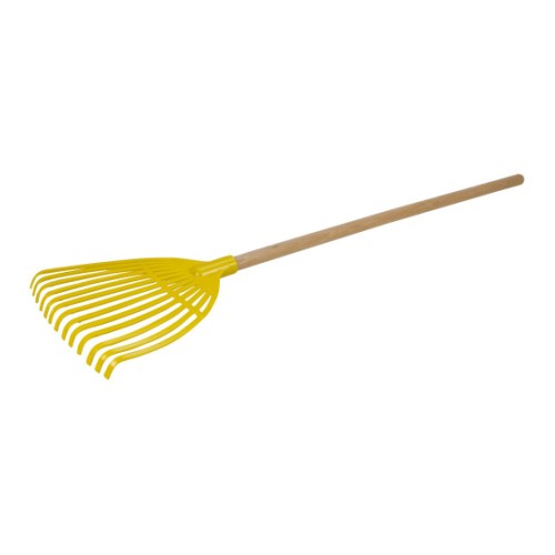 Lena grėblys su medine rankena 60 cm, įvairių spalvų, L05476