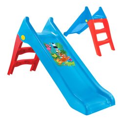 Mochtoys Bērnu slidkalniņ&scaron;  (augstums 81 cm, slīdvirsma 140 cm, ūdens) maks. slodze līdz 50 kg 11965