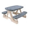 Mochtoys Plastmasas galds ar soliem 78x79x47cm 13011