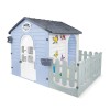 Mochtoys Dārza mājiņa ar žogu (gai&scaron;i zila) 13180, Mochtoys