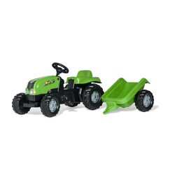 Rolly Toys Bērnu traktors ar pedāļiem ar piekabi rollyKid- X  (2,5-5 gadiem) 012169 Vācija