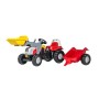 Rolly Toys Bērnu traktors ar pedāļiem rollyKid Steyr ar kausu un  piekabi  (2,5-5 gadiem) 023936 Vācija