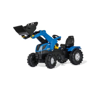 Rolly Toys Traktors ar pedāļiem ar kausu rollyFarmtrac New Holland (3 - 8 gadiem ) Vācija 611256