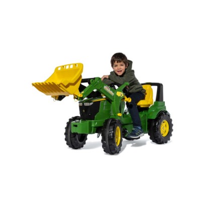 Rolly Toys Traktors ar pedāļiem ar kausu rollyFarmtrac Premium II John Deere 7310R (3 - 8 gadiem ) Vācija 730032