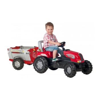 Rolly Toys Traktors ar pedāļiem ar piekabi rollyFarmtrac Junior RT (3-8 gadiem) Vācija 800261