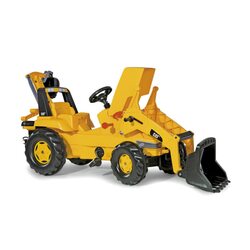 Rolly Toys Pedāļu traktors ar diviem kausiem rollyJunior CAT (3-8 gadiem) 813001