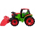 Lena Traktors LENA MAXI ar kausu un piekabi (kastē) 107 cm L02136