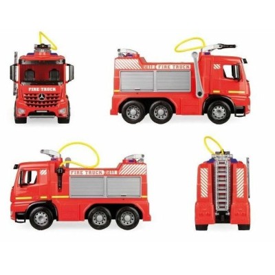 Lena Ugunsdzēsēju ma&scaron;īna liela ar pagarināmām kāpnēm un ūdens strūklu Fire Brigade Arocs kastē Lena Čehija 66 cm L02158