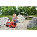 Lena Ugunsdzēsēju ma&scaron;īna liela ar pagarināmām kāpnēm un ūdens strūklu Fire Brigade Arocs kastē Lena Čehija 66 cm L02158