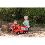 Lena Ugunsdzēsēju ma&scaron;īna liela ar pagarināmām kāpnēm un ūdens strūklu Fire Brigade Arocs kastē Lena Čehija 66 cm L02158