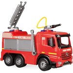 Lena Ugunsdzēsēju ma&scaron;īna liela ar pagarināmām kāpnēm un ūdens strūklu Fire Brigade Arocs kastē Lena Čehija 66 cm L02158