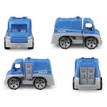 Lena Policijas ma&scaron;īna ar cilvēciņu un barjeru Truxx 29 cm Čehija L04455 kastē