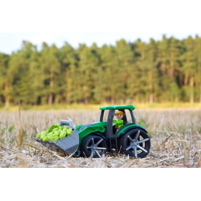 Lena Traktors ar cilvēciņu Truxx2 27 cm (ar gum. riteņiem, kastē) L04517