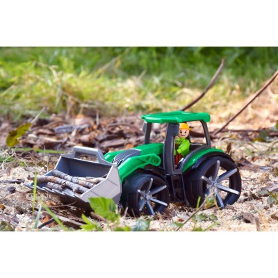 Lena Traktors ar cilvēciņu Truxx2 27 cm (ar gum. riteņiem, kastē) L04517