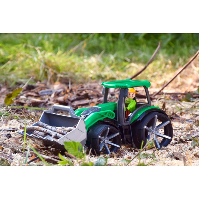 Lena Traktors ar cilvēciņu Truxx2 27 cm (ar gum. riteņiem, kastē) L04517