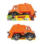 Lena Atkritumu ma&scaron;īna ar cilvēciņu Truxx2 33 cm (ar gum. riteņiem, kastē) L04534