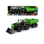 Lena Traktors Worxx Deutz Fahr ar piekabi 76 cm (kastē) Lena Čehija L04617