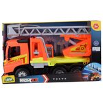 Lena Ugunsdzēsēju ma&scaron;īna ar pagarināmām kāpnem un ūdens strūklu Worxx  Volvo 52 cm kastē Lena Čehija L04625