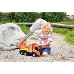 Lena Ugunsdzēsēju ma&scaron;īna ar pagarināmām kāpnem un ūdens strūklu Worxx  Volvo 52 cm kastē Lena Čehija L04625