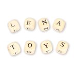 Lena Koka kauliņi ar burtiem verami (300gab) LENA 4+ L32005