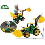 Lena Traktors LENA MAXI ar kausu un iekrāvēju  107 cm L02080 (kastē)