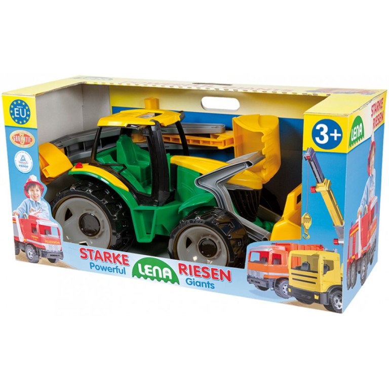 Lena Traktors LENA MAXI ar kausu un iekrāvēju  107 cm L02080 (kastē)