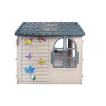 Mochtoys Bērnu dārza mājiņa ar galdu un krēslu 122x175x120,5 cm 13010, Mochtoys