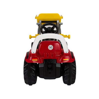 Rolly Toys Bērnu traktors ar pedāļiem rollyKid Steyr ar kausu un  piekabi  (2,5-5 gadiem) 023936 Vācija