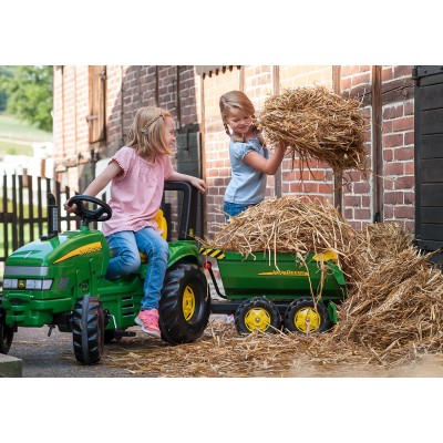 Rolly Toys Piekabe traktoriem rollyHalfpipe John Deere 122165 Vācija