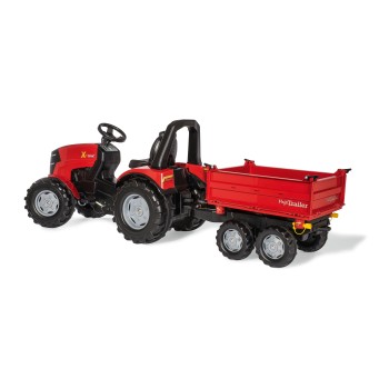 Rolly Toys Piekabe traktoriem rollyMega Trailer (3 - 10 gadiem) 123018