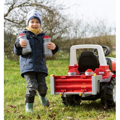 Rolly Toys Kaste piekabināma RollyBox ar 4 piena kannam Vācija 408894