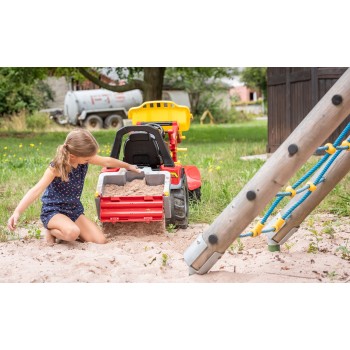 Rolly Toys Kaste piekabināma RollyBox ar 4 piena kannam Vācija 408894