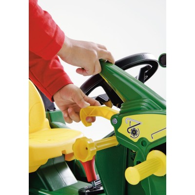 Rolly Toys Traktors ar pedāļiem rollyFarmtrac John Deere 7930 2 ātrumi, bremze, noņemāmais kauss un piepū&scaron;. riteņ.  710126 ( 3 - 8 gadiem) Vācija