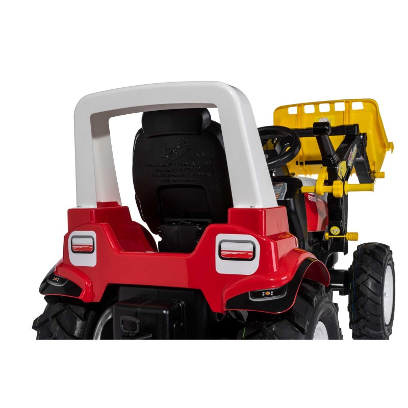 Rolly Toys Traktors ar pedāļiem ar kausu un piepū&scaron;. riteņ. rollyFarmtrac Premium II Steyr 6300 Terrus CVT (3 - 8 gadiem ) Vācija 730025