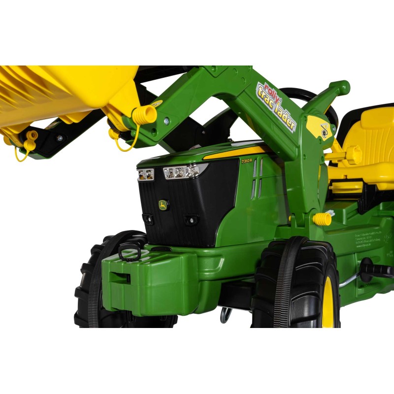Rolly Toys Traktors ar pedāļiem ar kausu rollyFarmtrac Premium II John Deere 7310R (3 - 8 gadiem ) Vācija 730032